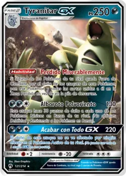 Tyranitar-GX #121/214 · Pokémon