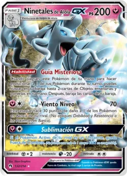 Alolan Ninetales-GX #132/214 · Pokémon