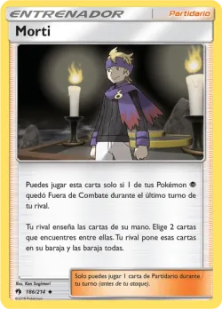 Morty #186/214 · Pokémon
