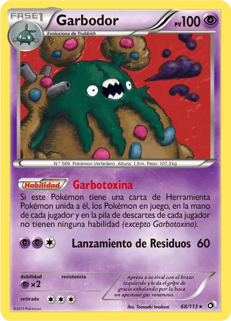 Garbodor 「LTR 068」「ES」