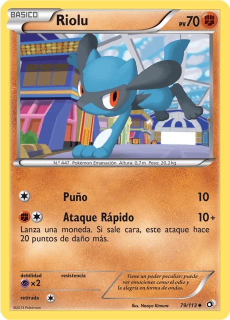 Riolu 「LTR 079」「ES」