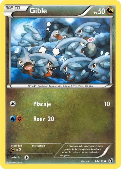 Gible 「LTR 094」「ES」