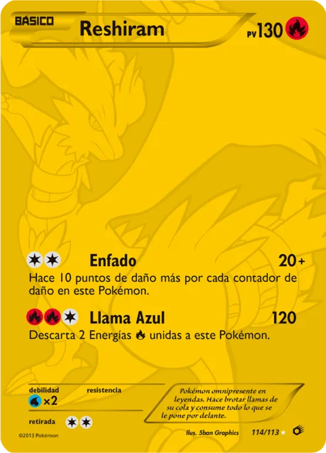 Reshiram 「LTR 114」「ES」