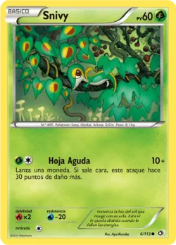 Snivy #6/113 · Pokémon