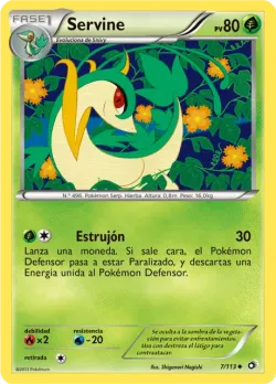 Servine #7/113 · Pokémon