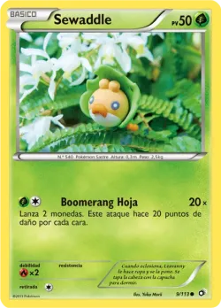 Sewaddle #9/113 · Pokémon