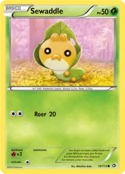 Sewaddle #10/113 · Pokémon