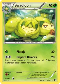 Swadloon #11/113 · Pokémon