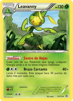 Leavanny #12/113 · Pokémon