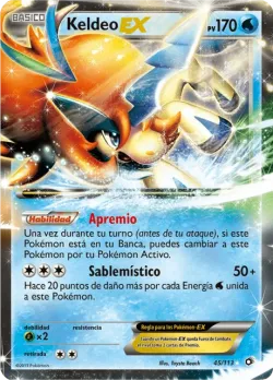 Keldeo-EX #45/113 · Pokémon