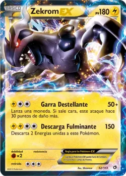Zekrom-EX #52/113 · Pokémon