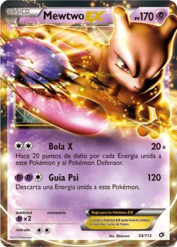Mewtwo-EX #54/113 · Pokémon