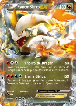 White Kyurem-EX 「LTR 101」「ES」