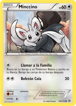 Minccino 「LTR 104」「ES」