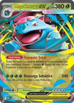 Mega Venusaur ex #003/132 · Pokémon