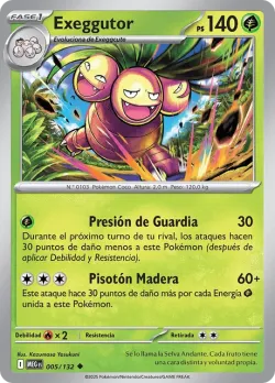 Exeggutor #005/132 · Pokémon