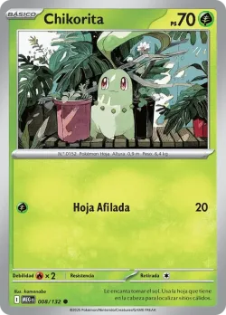 Chikorita #008/132 · Pokémon