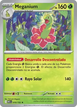 Meganium #010/132 · Pokémon