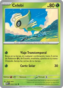 Celebi #012/132 · Pokémon