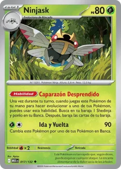Ninjask #017/132 · Pokémon