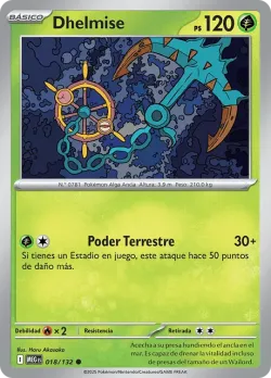 Dhelmise #018/132 · Pokémon