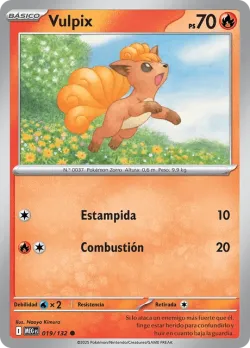 Vulpix #019/132 · Pokémon