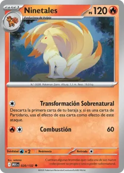 Ninetales #020/132 · Pokémon