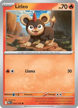 Litleo #023/132 · Pokémon