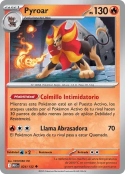 Pyroar #024/132 · Pokémon