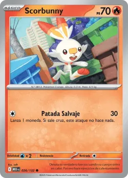 Scorbunny #026/132 · Pokémon