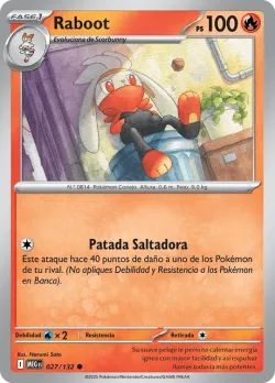 Raboot #027/132 · Pokémon