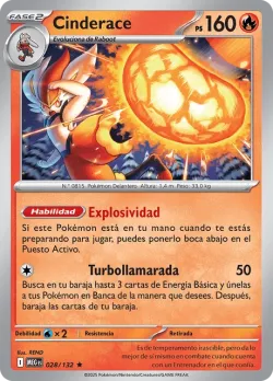 Cinderace #028/132 · Pokémon