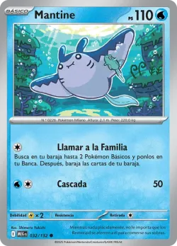 Mantine #032/132 · Pokémon