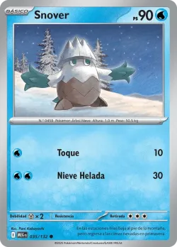 Snover #035/132 · Pokémon