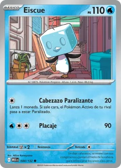 Eiscue #044/132 · Pokémon