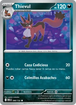 Thievul #090/132 · Pokémon