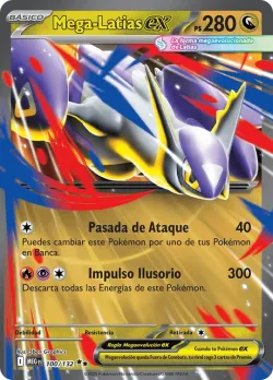 Mega Latias ex #100/132 · Pokémon