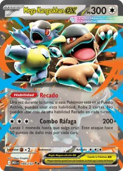 Mega Kangaskhan ex #104/132 · Pokémon