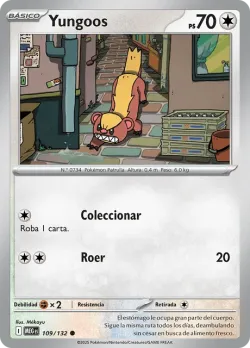 Yungoos #109/132 · Pokémon