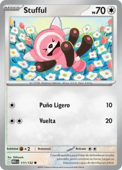 Stufful #111/132 · Pokémon
