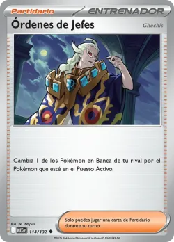 Boss's Orders #114/132 · Pokémon