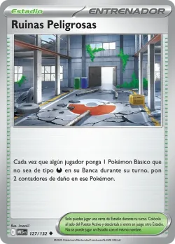 Risky Ruins #127/132 · Pokémon