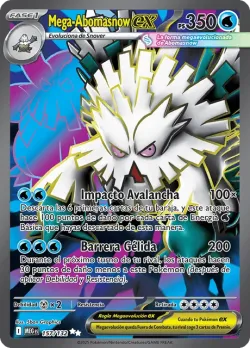 Mega Abomasnow ex #157/132 · Pokémon