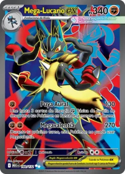 Mega Lucario ex #160/132 · Pokémon