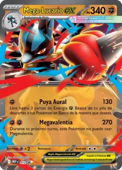 Mega Lucario ex #012 · Pokémon