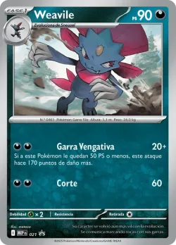 Weavile #021 · Pokémon