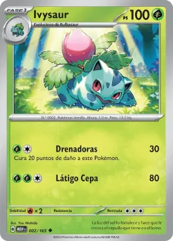 Ivysaur #002/165 · Pokémon
