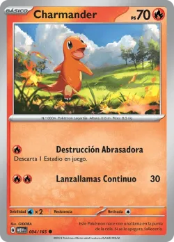 Charmander #004/165 · Pokémon