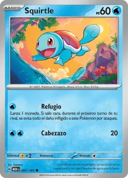 Squirtle #007/165 · Pokémon