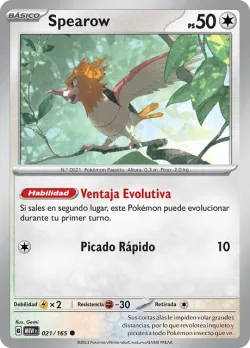 Spearow #021/165 · Pokémon